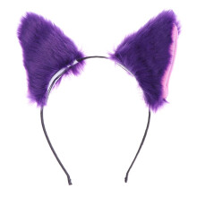 Cerchietto orecchie di volpe per Halloween cosplay costume anime per donne e ragazze