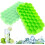 Silicone Ice Cube Tray with Lid 74-Cube Stackable 1
