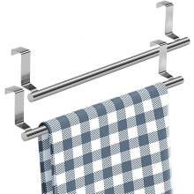 Stainless Steel Over-Cabinet Towel Rack 2 Pack 14 Inch