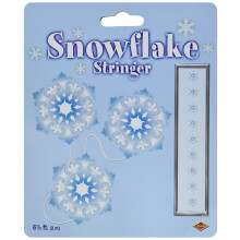 Snowflake Stringer Party Accessory (1 count) (1/Pkg)