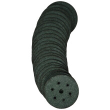 3M Green Corps Hookit Schleifscheiben, Staubfrei, 00616, 6 Zoll, 36+ Grad, 25 Stück, für Beschichtungsentfernung, Metalloberflächen