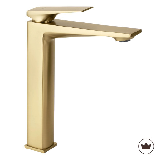 Βρύση Νιπτήρα Premium Rea Prime Brush Gold High