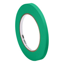 3M Grünes Vinyl/Gummi Klebeband 3903, 0.5-50-3903-GREEN 12.6 psi Zugfestigkeit, 50 yd. Länge, 0.5" Breite