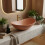 Νιπτήρας Rea Royal Cinnamon 61.5 X 35.5 X 15.5 Εκ 1
