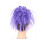Fascia elastica per capelli in seta sintetica multicolore resistente alle alte temperature. 2