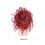 Fascia elastica per capelli in seta sintetica multicolore resistente alle alte temperature. 3