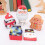 Christmas iron candy box with lid 1 piece 5