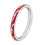 Sterling Silver Red Enamel Ring 4