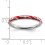 Sterling Silver Red Enamel Ring 2