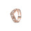 Anillo de corona de oro rosa para parejas (1 pieza) 6