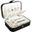 Jewelry Box PU Leather Double Layer Black 1