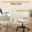 Computer Task Chair Adjustable Height 360 Swivel No Arms 5