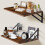 Black Floating Shelves 12 Inch Deep 2 Pack 8