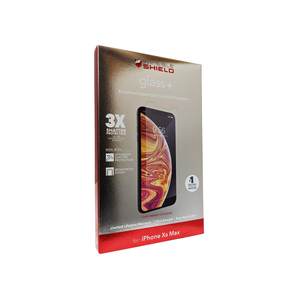 Zagg Glass+ Screen Protector For Iphone Se (2Nd Gen) - High-Definition Tempered Glass Made - Invisibleshield - Impact & Scratch Protection, Clear 840056119727
