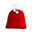 Christmas red drawstring Santa bag 2024 1