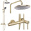 Set Doccia Rea Foster Brush Gold 1