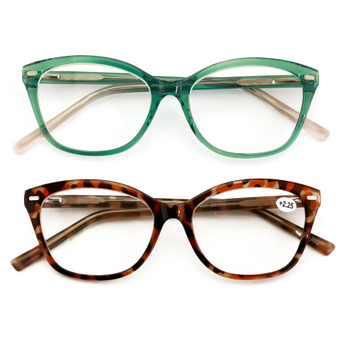 Women's Translucent Optical Frames Reading Glasses +3.00