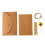 Valentine's Day cards with envelopes, dried flowers 1