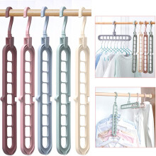 Pink Non-Slip Hangers Space-Saving 4-Pack