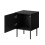 Bedside table 2 pcs. PALAZZO 44.5x40x59 black + oak craft 2