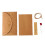 Valentine's Day cards with envelopes, dried flowers 1