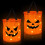 LED Light-Up Pumpkin Candy Bucket for Kids 2PCS 3