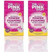 The Pink Stuff, limpador de vaso sanitário em espuma, 2 tratamentos.