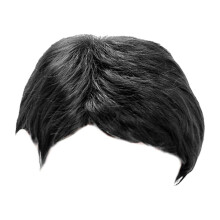 Pánska krátka rovná parochňa 25 cm