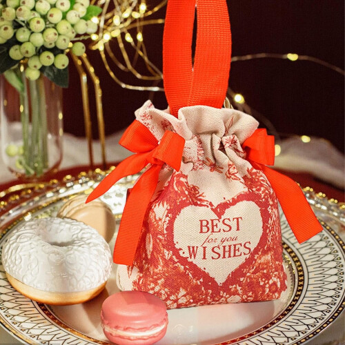 Drawstring Pouch for Jewelry and Wedding Essentials 2