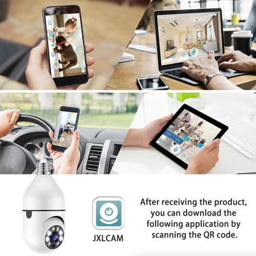 Xihaiying security camera 1080P 2MP night vision white 2
