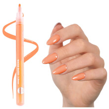 Acrylic Nail Pens with Fine Tip Brushes 12 Colors
