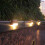 Solar LED-terrasverlichting, bruine behuizing, witte LED's, 6 stuks 5