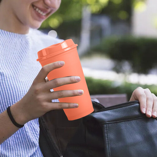 Vaso de plástico de 16 oz que cambia de color, material PP. 2
