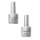 Selvlysende neglegel topcoat 8 ml 2-pak 1