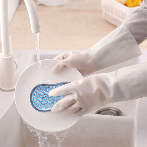 Yyuenw dual-sided reusable kitchen scrub cloths 6-pack 1