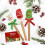 Christmas Silicone Spatulas with Bamboo Handle 3-Pack 2