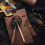 Espresso stirrer with 5 needles 0.4mm rosewood handle 3
