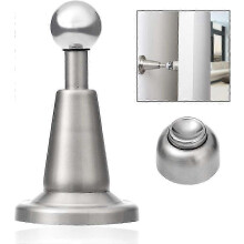 Butée de porte en acier inoxydable, butée de porte magnétique robuste, butée de porte murale avec aimant puissant, loquet de porte pour