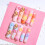 Frelys Square Rainbow Kitty Press-On Nails Presentset för julen 1