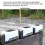 Solar LED Deck Lights Brown Shell White LED6Pack 7
