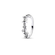 S925 Sterling Silver Star Moon Love Ring for Women