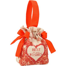 Drawstring Pouch for Jewelry and Wedding Essentials