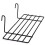 Wall-Mounted Shelf Organizer Black Tray 1