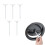 5-Pack Handua Plastic Sleutel - Handvat voor Vlinderklep 1