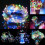 ZOELNIC Solcellelys 5M 50LED Varm Hvid 7