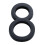 Moderne 3D Husnumre Rustfri 5 stk. 1