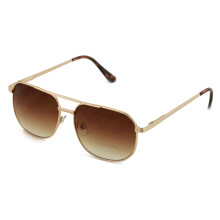 Men's metal square aviator sunglasses +3.25