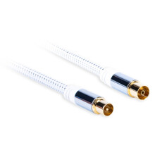 Antenne koaksialkabel - antenne (han) - antenne (hun) længde: 3,0 m AQ Premium