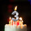 Birthday Candle Number Topper Multicolor 3D 1 Piece 2