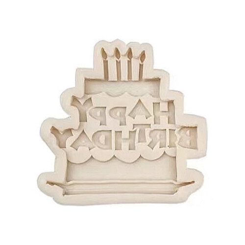 Xeyise birthday cake mold non-stick reusable 1 piece